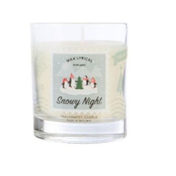 WAX LYRICAL Candle Snowy Night Made in England NEW 6.7 oz HTF - Picture 2 of 4